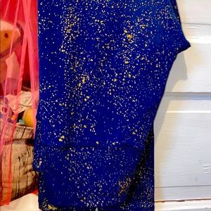 Navy stay gold Zyia light n tights